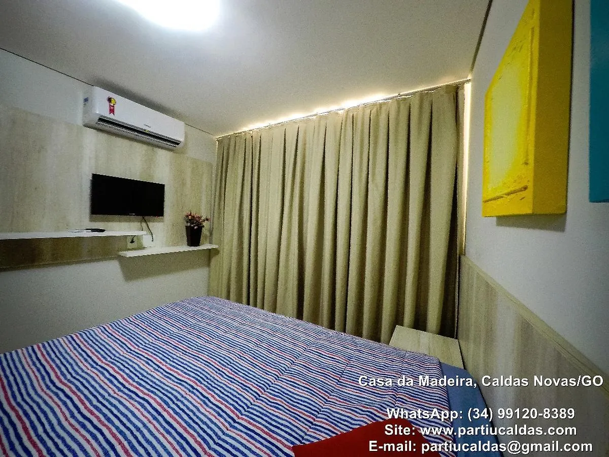 Locar Caldas Casa Da Madeira Lägenhet Caldas Novas